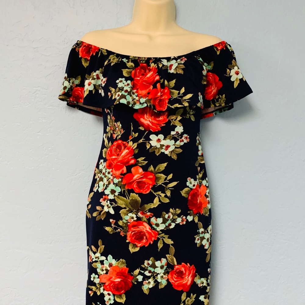 Crystal Doll On/off shoulder dress Bodycon S: XS